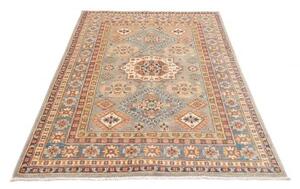 Tappeto Kazak Washed Stilizzato Grigio Azzurro 121x183 Cm