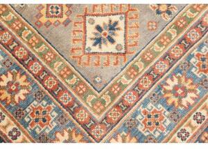 Tappeto Kazak Washed Stilizzato Grigio Azzurro 121x183 Cm