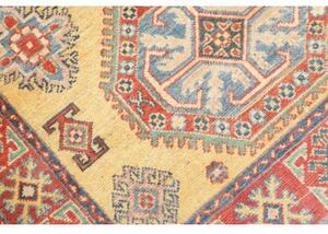Tappeto Kazak Washed Stilizzato Becco Di Oca Rosso Mattone 97x150 Cm