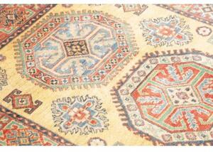 Tappeto Kazak Washed Stilizzato Becco Di Oca Rosso Mattone 97x150 Cm