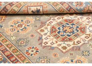Tappeto Kazak Washed Stilizzato Grigio Azzurro 121x183 Cm