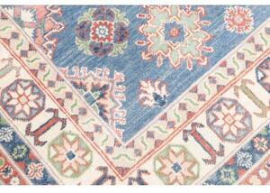 Tappeto Kazak Washed Stilizzato Blu Beige 166x241 Cm