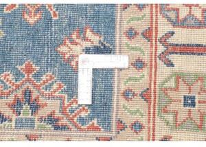 Tappeto Kazak Washed Stilizzato Blu Beige 166x241 Cm