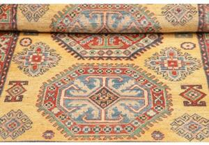Tappeto Kazak Washed Stilizzato Becco Di Oca Rosso Mattone 97x150 Cm