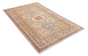 Tappeto Kazak Washed Stilizzato Grigio Azzurro 121x183 Cm