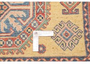 Tappeto Kazak Washed Stilizzato Becco Di Oca Rosso Mattone 97x150 Cm