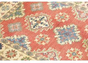 Tappeto Kazak Washed Stilizzato Rosso Mattone Beige 105x147 Cm