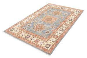 Tappeto Kazak Washed Stilizzato Azzurro Terracotta 118x178 Cm