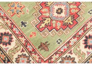Tappeto Kazak Washed Geometrico Verde Beige 81x126 Cm