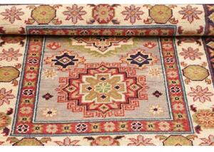 Tappeto Kazak Washed Stilizzato Azzurro Beige 82x120 Cm