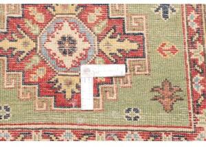 Tappeto Kazak Washed Geometrico Verde Beige 81x126 Cm