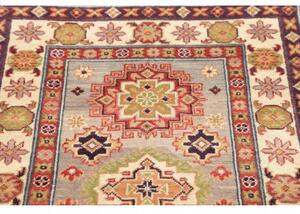 Tappeto Kazak Washed Stilizzato Azzurro Beige 82x120 Cm