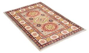 Tappeto Kazak Washed Stilizzato Azzurro Beige 82x120 Cm