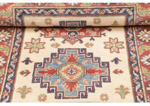 Tappeto Kazak Washed Geometrico Avorio Rosso 81x124 Cm