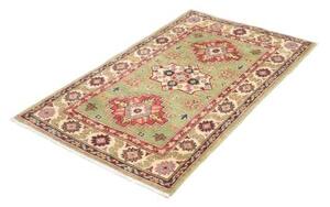 Tappeto Kazak Washed Geometrico Verde Beige 81x126 Cm