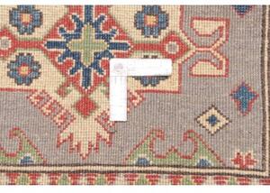 Tappeto Kazak Washed Stilizzato Grigio Avorio 80x123 Cm