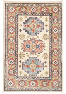 Tappeto Kazak Washed Geometrico Avorio Rosso 81x124 Cm