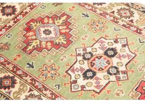 Tappeto Kazak Washed Geometrico Verde Beige 81x126 Cm