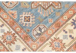 Tappeto Kazak Washed Stilizzato Azzurro Terracotta 118x178 Cm