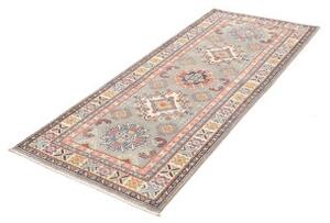 Tappeto Kazak Washed Geometrico Grigio Blu 82x198 Cm
