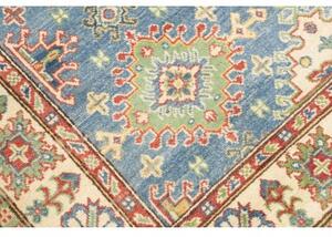 Tappeto Kazak Washed Stilizzato Azzurro Beige 154x200 Cm