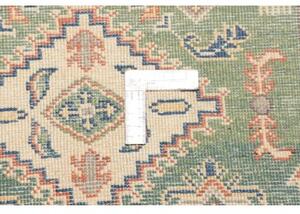 Tappeto Kazak Washed Stilizzato Verde Salvia Avorio 82x125 Cm
