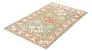 Tappeto Kazak Washed Stilizzato Verde Salvia Avorio 82x125 Cm