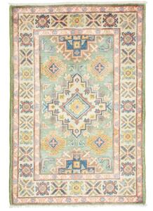 Tappeto Kazak Washed Stilizzato Verde Salvia Avorio 61x92 Cm