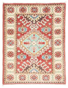 Tappeto Kazak Washed Stilizzato Rosso Avorio 60x77 Cm