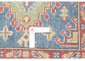 Tappeto Kazak Washed Stilizzato Azzurro Beige 154x200 Cm