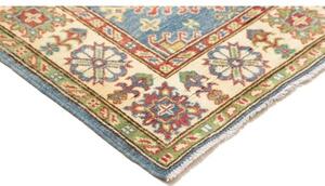 Tappeto Kazak Washed Stilizzato Azzurro Beige 154x200 Cm