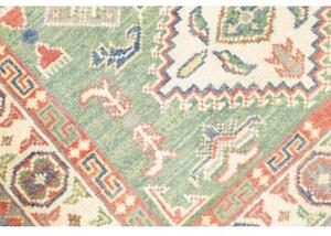 Tappeto Kazak Washed Stilizzato Verde Salvia Avorio 82x125 Cm