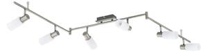 Eglo 55448 - Plafoniera con faretti LED 6xE14/4W/230V cromo opaco