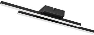 Rabalux 71527 - Plafoniera LED LIRIEN LED/12W/230V 3000K nera
