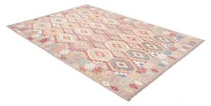 Tappeto Kilim Geometrico Multicolore 178x253 Cm