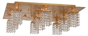 Eglo 97722 - Lampadario fisso LED di cristallo PYTON GOLD 9xG9/3W/230V