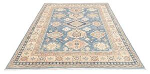 Tappeto Kazak Washed Stilizzato Blu Beige 169x240 Cm