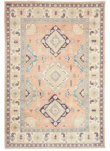 Tappeto Kazak Washed Stilizzato Pesca Blu 151x220 Cm