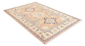 Tappeto Kazak Washed Stilizzato Pesca Blu 151x220 Cm