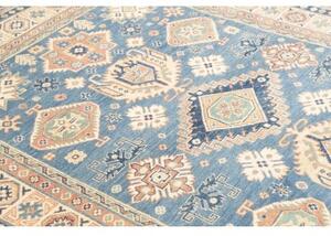 Tappeto Kazak Washed Stilizzato Blu Beige 169x240 Cm