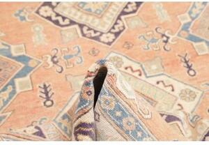 Tappeto Kazak Washed Stilizzato Pesca Blu 151x220 Cm