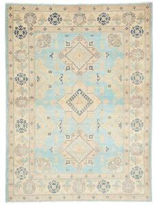 Tappeto Kazak Washed Stilizzato Azzurro Beige 151x204 Cm
