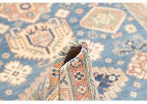 Tappeto Kazak Washed Stilizzato Blu Beige 169x240 Cm
