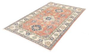 Tappeto Kazak Washed Stilizzato Terracotta Beige 115x173 Cm