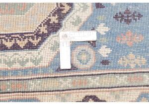 Tappeto Kazak Washed Stilizzato Azzurro Beige 122x178 Cm