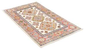 Tappeto Kazak Washed Stilizzato Avorio Rosso Mattone 78x124 Cm