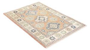 Tappeto Kazak Washed Geometrico Pesca Avorio 82x123 Cm