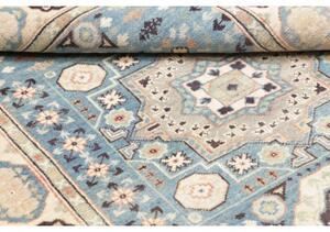 Tappeto Kazak Washed Stilizzato Azzurro Beige 122x178 Cm
