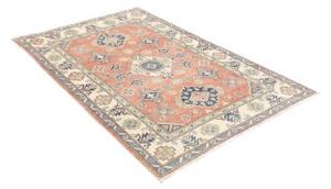 Tappeto Kazak Washed Stilizzato Terracotta Beige 115x173 Cm