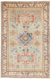 Tappeto Kazak Washed Stilizzato Grigio Rosso 118x185 Cm
